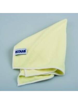 LAVETA PROFESIONALA MICROFIBRA GALBENA 40X40CM - ECOLAB